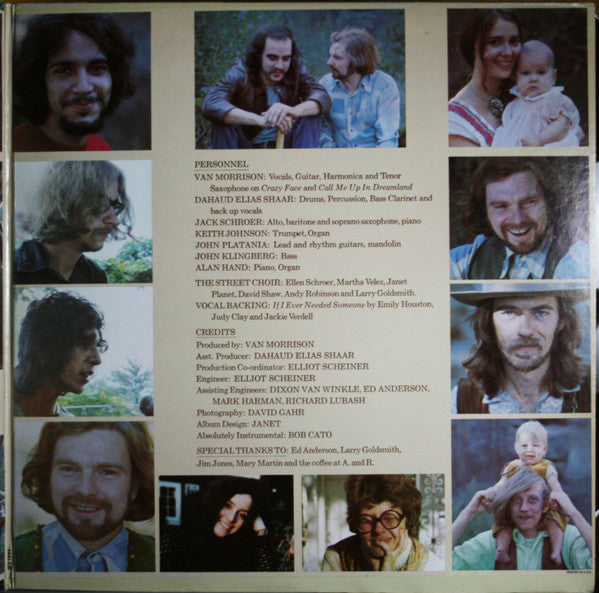 Van Morrison : His Band And The Street Choir (LP,Album,Stereo)