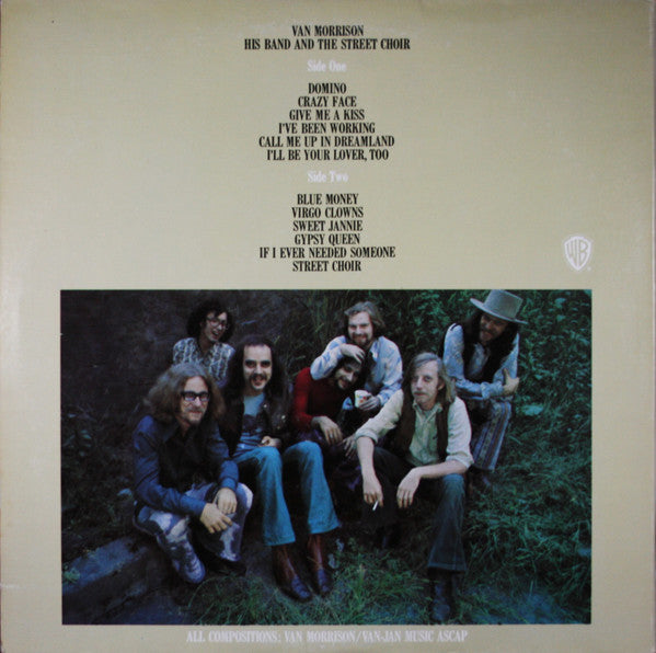 Van Morrison : His Band And The Street Choir (LP,Album,Stereo)