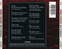 Barbra Streisand : Back To Broadway (Album)