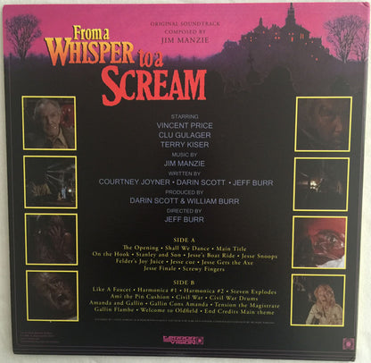 Jim Manzie : From A Whisper to a Scream (LP)