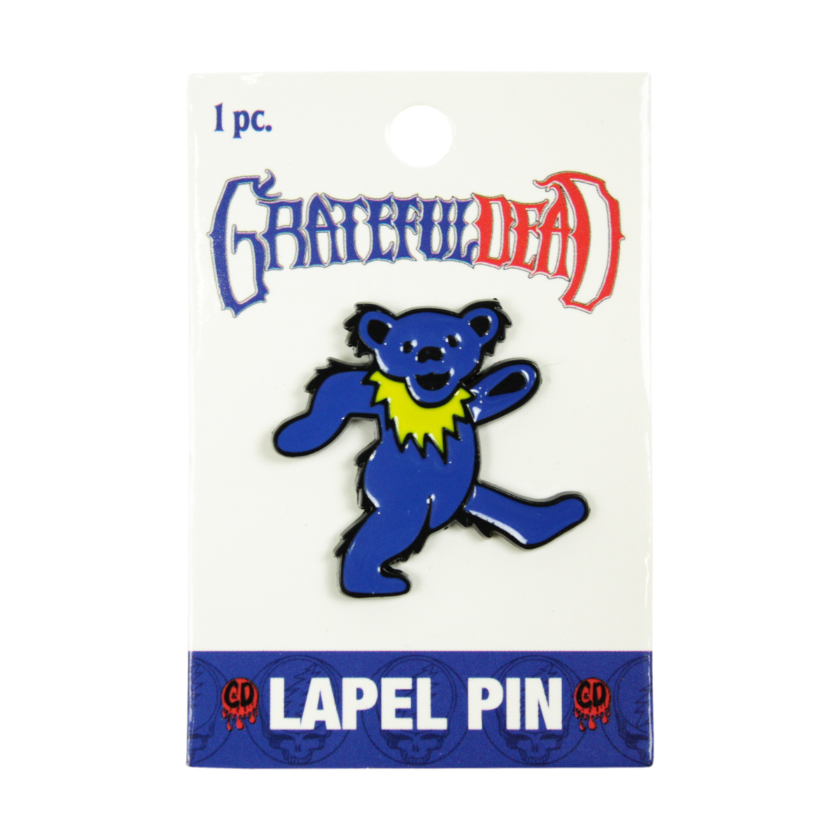 Enamel Pin - Grateful Dead - Blue Jerry Bear