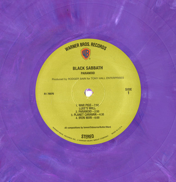 Black Sabbath : Paranoid (LP,Album,Club Edition,Reissue,Repress,Special Edition)