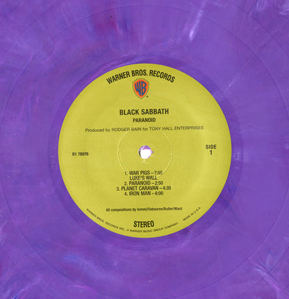 Black Sabbath : Paranoid (LP,Album,Club Edition,Reissue,Repress,Special Edition)