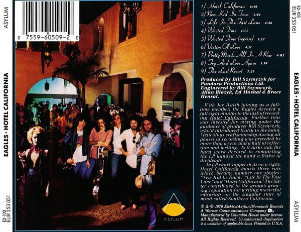 Eagles : Hotel California (Album,Club Edition,Reissue)