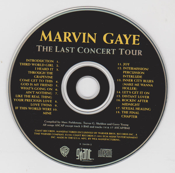 Marvin Gaye : The Last Concert Tour (Album,Remastered)