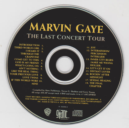 Marvin Gaye : The Last Concert Tour (Album,Remastered)