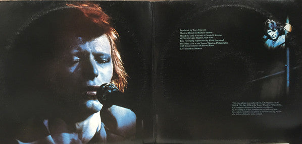 David Bowie : David Live (LP,Album)