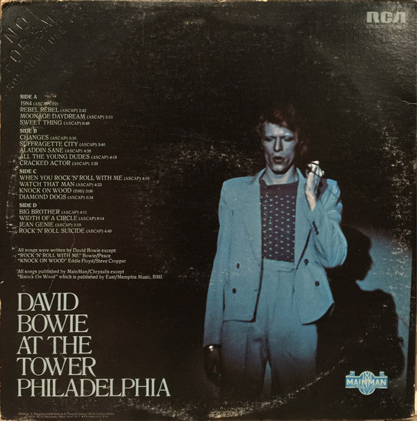 David Bowie : David Live (LP,Album)