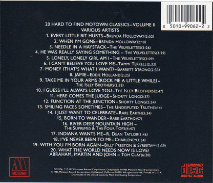 Various : 20 Hard-To-Find Motown Classics, Volume II (Compilation)