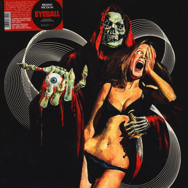 Bruno Nicolai : Eyeball (Gatti Rossi In Un Labirinto Di Vetro) (Original Soundtrack) (LP,Album,Limited Edition)