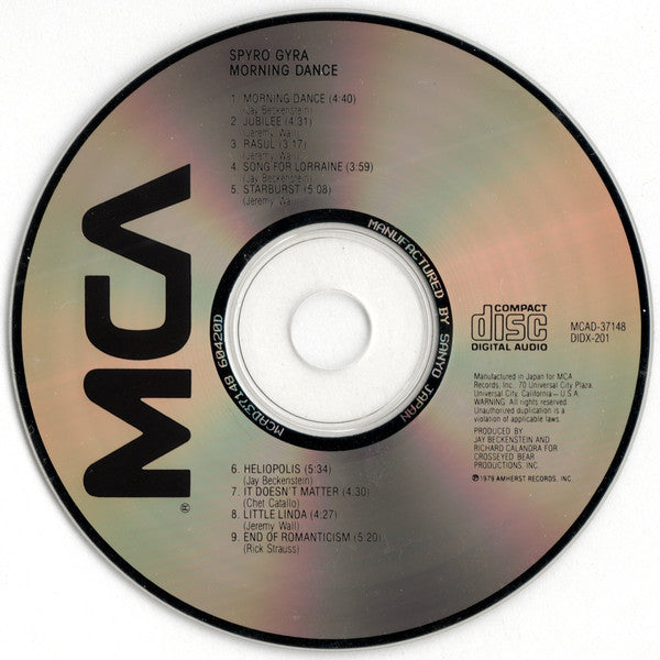 Spyro Gyra : Morning Dance (Album)