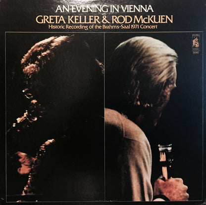 Greta Keller & Rod McKuen : An Evening In Vienna (LP,Album,Stereo)