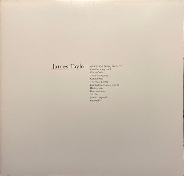 James Taylor (2) : Greatest Hits (LP,Compilation,Reissue)