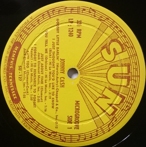 Johnny Cash : Greatest! (LP,Album,Mono)