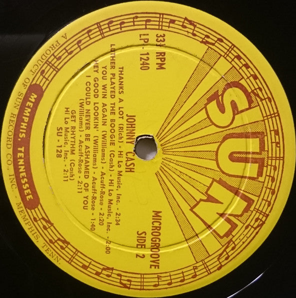 Johnny Cash : Greatest! (LP,Album,Mono)