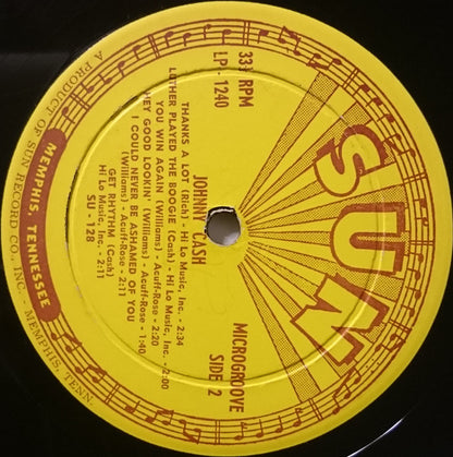 Johnny Cash : Greatest! (LP,Album,Mono)