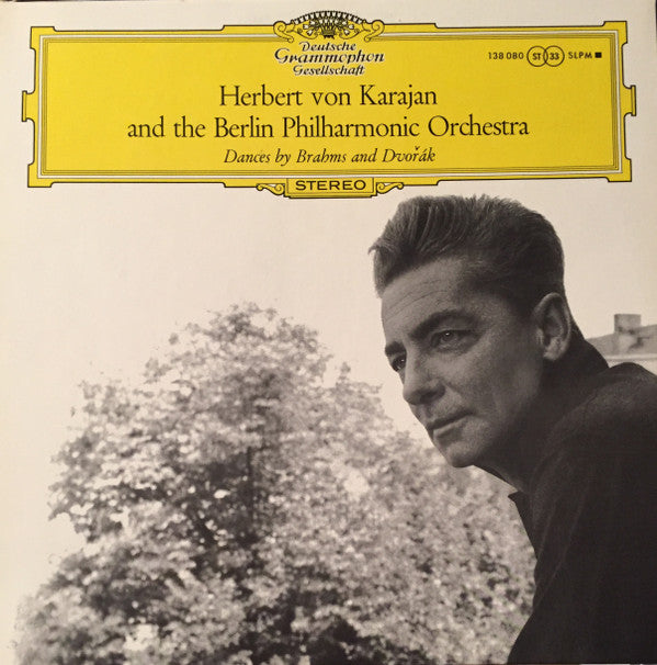 Herbert von Karajan And The Berliner Philharmoniker / Johannes Brahms / Antonín Dvořák : Dances By Brahms And Dvořák (LP,Reissue,Stereo)