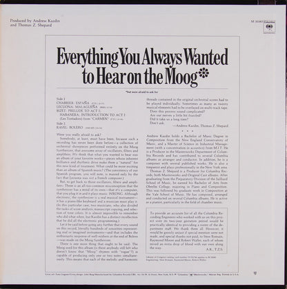 Mighty Moog, The : Everything You Always Wanted To Hear On The Moog (But Were Afraid To Ask For) (LP,Album)