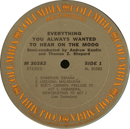 Mighty Moog, The : Everything You Always Wanted To Hear On The Moog (But Were Afraid To Ask For) (LP,Album)
