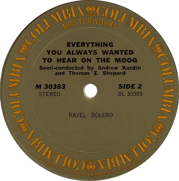 Mighty Moog, The : Everything You Always Wanted To Hear On The Moog (But Were Afraid To Ask For) (LP,Album)
