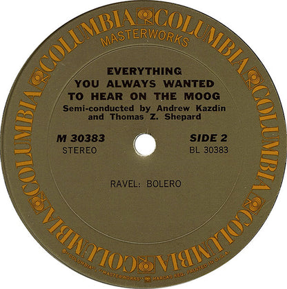 Mighty Moog, The : Everything You Always Wanted To Hear On The Moog (But Were Afraid To Ask For) (LP,Album)
