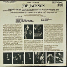 Joe Jackson : Body And Soul (LP,Album)