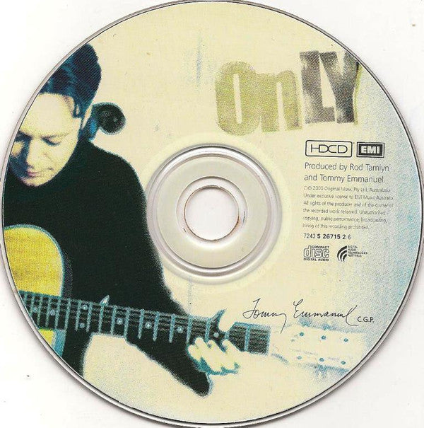 Tommy Emmanuel : Only (HDCD,Album)