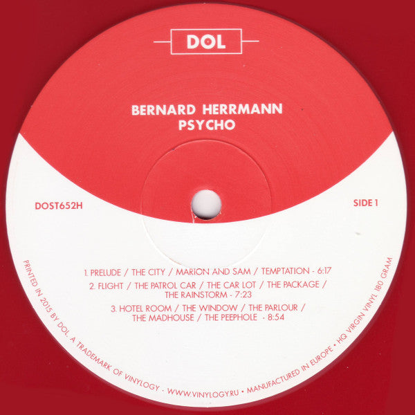 Bernard Herrmann : Psycho (The Original Film Score) (LP,Album,Reissue,Mono)