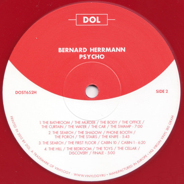 Bernard Herrmann : Psycho (The Original Film Score) (LP,Album,Reissue,Mono)