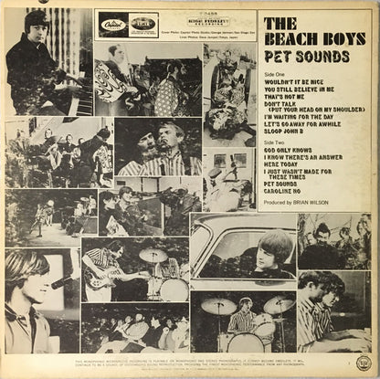 Beach Boys, The : Pet Sounds (LP,Album,Mono)