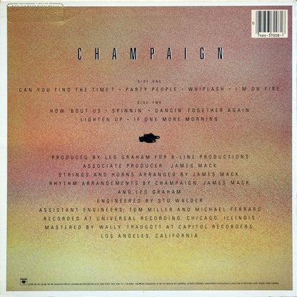 Champaign : How 'Bout Us (LP,Album,Stereo)