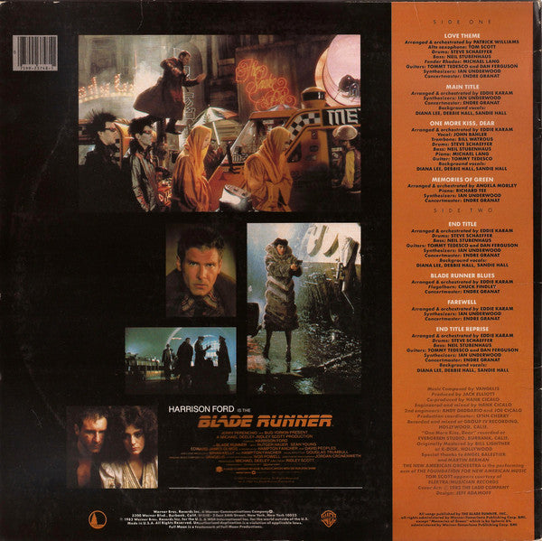 New American Orchestra, The : Blade Runner (Orchestral Adaptation Of Music Composed For The Motion Picture By Vangelis) (LP,Album)