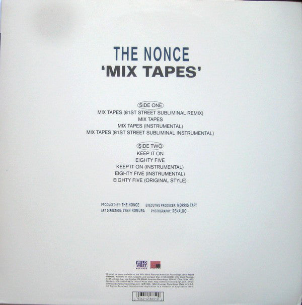 Nonce, The : Mix Tapes / Keep It On (12",33 ⅓ RPM)