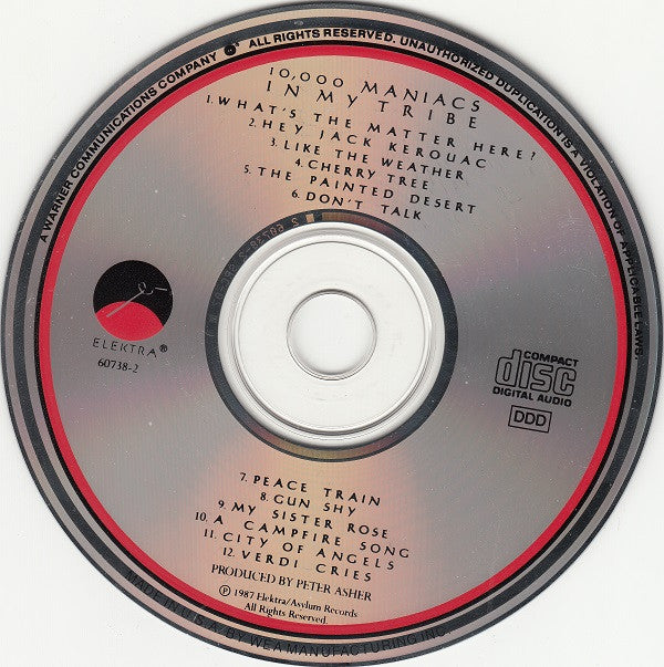 10,000 Maniacs : In My Tribe (Album)