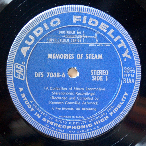 No Artist : Memories Of Steam (LP,Compilation,Stereo)
