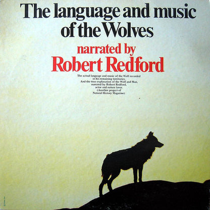 Robert Redford : The Language And Music Of The Wolves (LP)