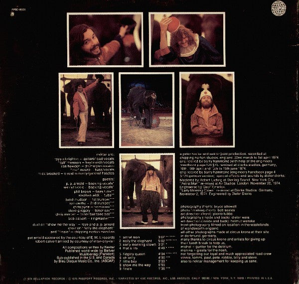 Nektar : Down To Earth (LP,Album,Stereo)