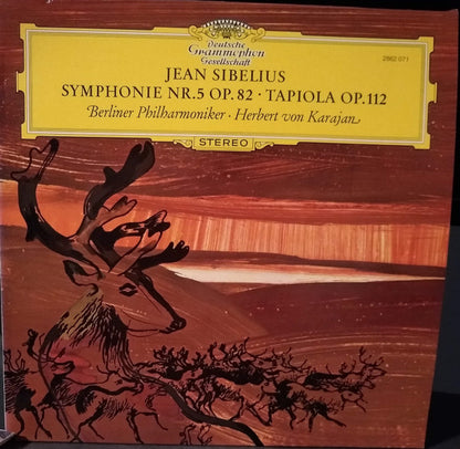 Jean Sibelius : Symphonie Nr. 5 Op. 82 / Tapiola Op.112 (LP,Album,Stereo)