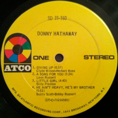 Donny Hathaway : Donny Hathaway (LP,Album,Repress)
