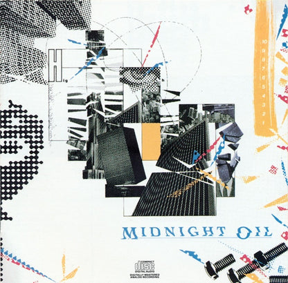 Midnight Oil : 10, 9, 8, 7, 6, 5, 4, 3, 2, 1 (Album,Reissue)