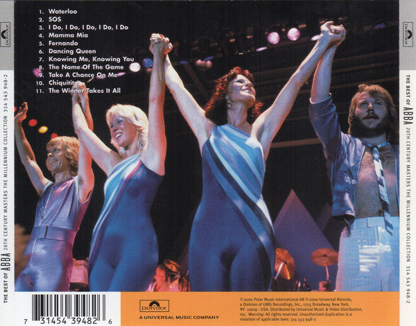 ABBA : The Best Of ABBA (Compilation,Remastered)