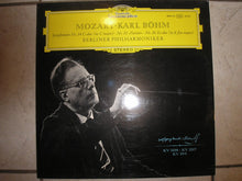 Wolfgang Amadeus Mozart - Berliner Philharmoniker, Karl Böhm : Symphony No. 34, 31 and 26 (12",33 ⅓ RPM,Album,Stereo)