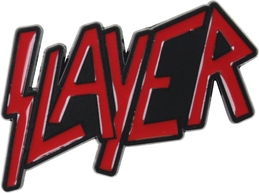 Enamel Pin - Slayer - Red & Black Logo