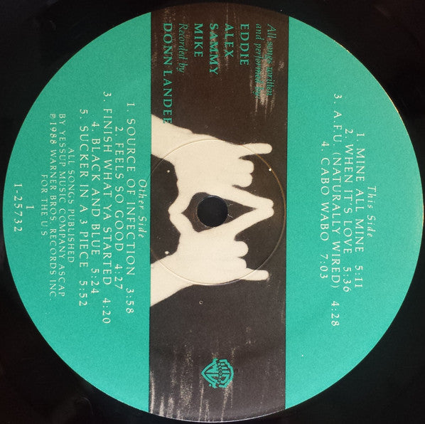 Van Halen : OU812 (LP,Album)
