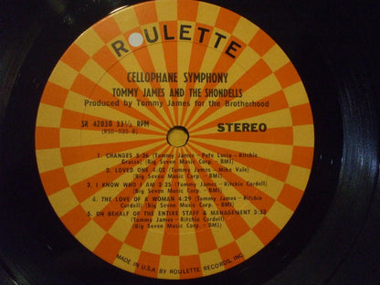 Tommy James & The Shondells : Cellophane Symphony (LP,Album,Stereo)