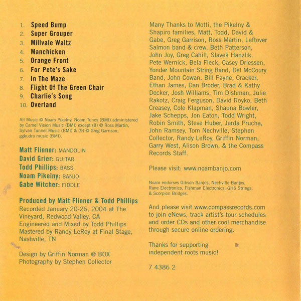 Noam Pikelny : In the Maze (Album,Stereo)