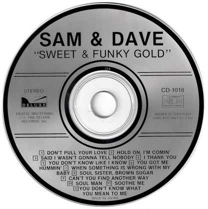 Sam & Dave : Sweet & Funky Gold (SVCD,Compilation)