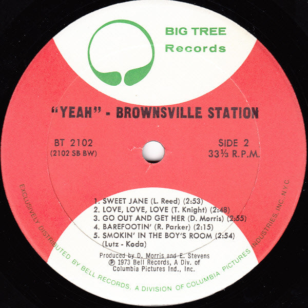 Brownsville Station : Yeah! (LP,Album)