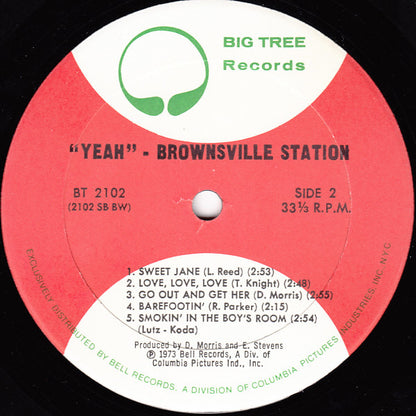 Brownsville Station : Yeah! (LP,Album)