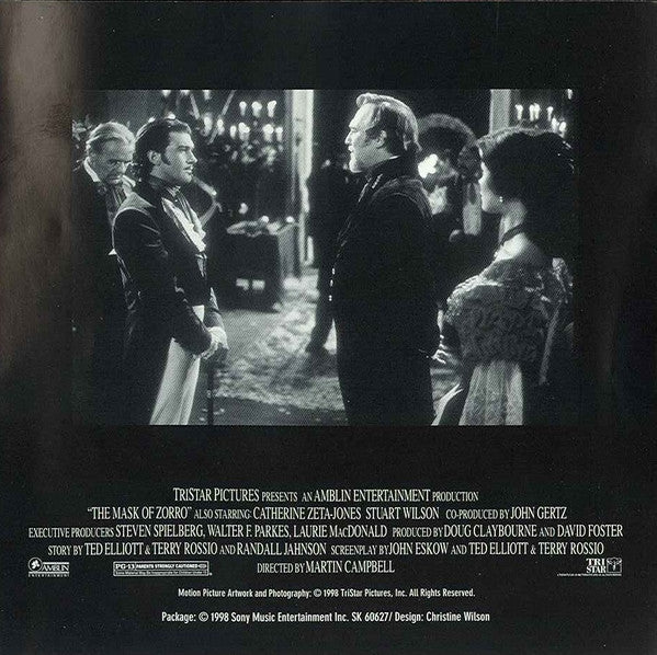 James Horner : The Mask Of Zorro (Music From The Motion Picture) (Album)